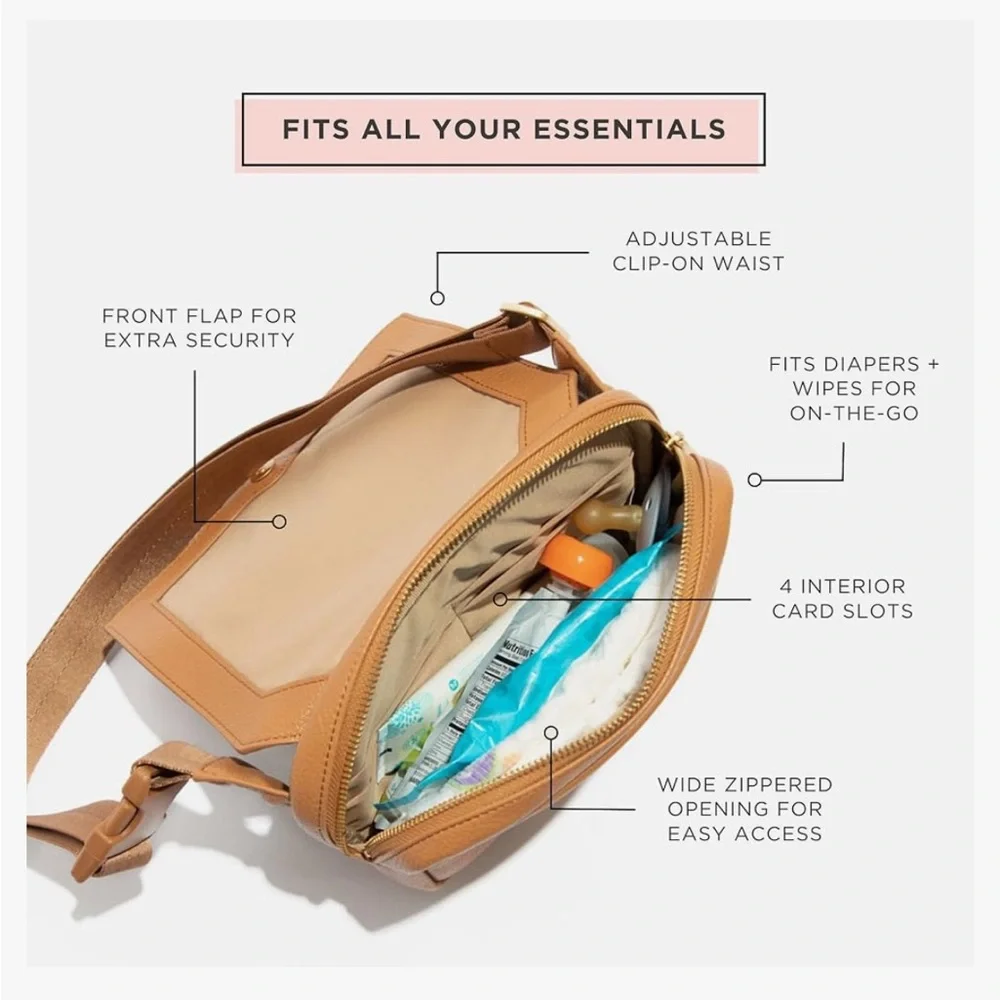 Freshly Picked Tan Baby Bag